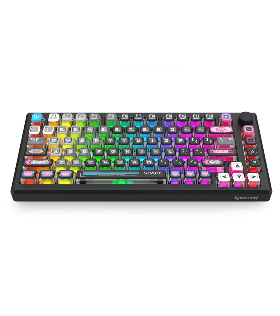 کیبورد بی سیم مکانیکال گیمینگ ردراگون K732MC RGB PRO