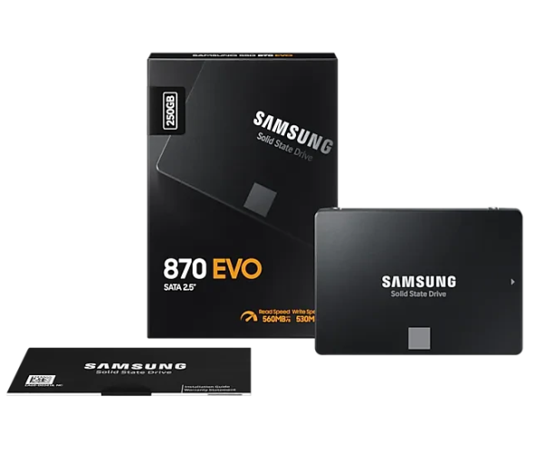 حافظه اس اس دی سامسونگ مدل EVO 870 250GB