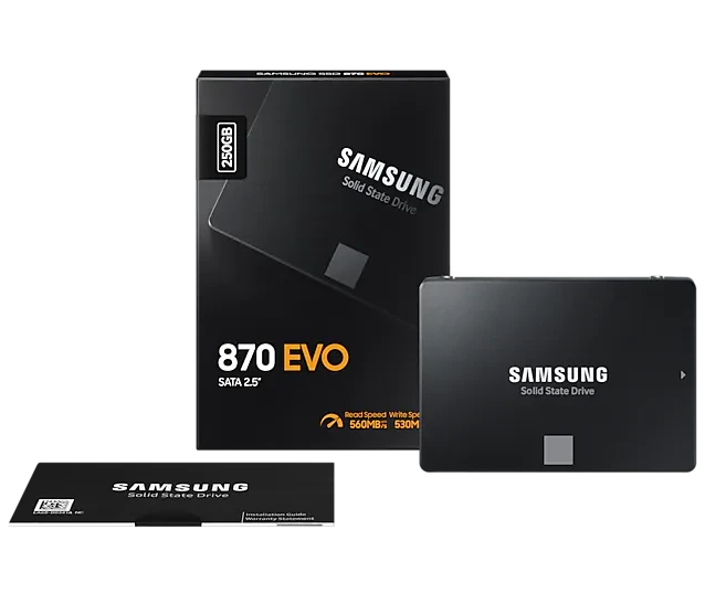 حافظه اس اس دی سامسونگ مدل EVO 870 250GB