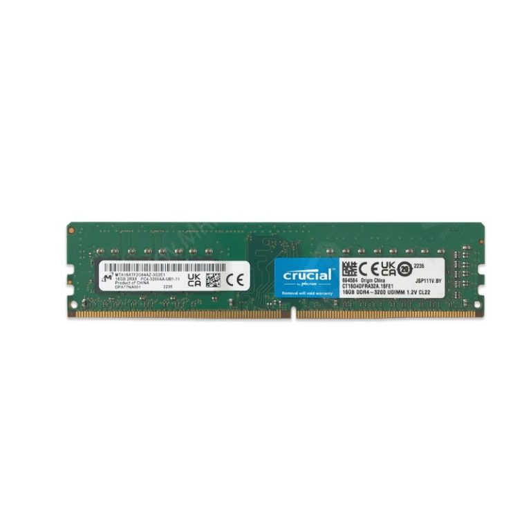 رم کامپیوتر RAM 16GB 3200 CRUCIAL