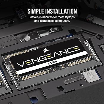 رم لپ تاپ کورسیر مدل Corsair Vengeance 32GB DDR5 4800Mhz