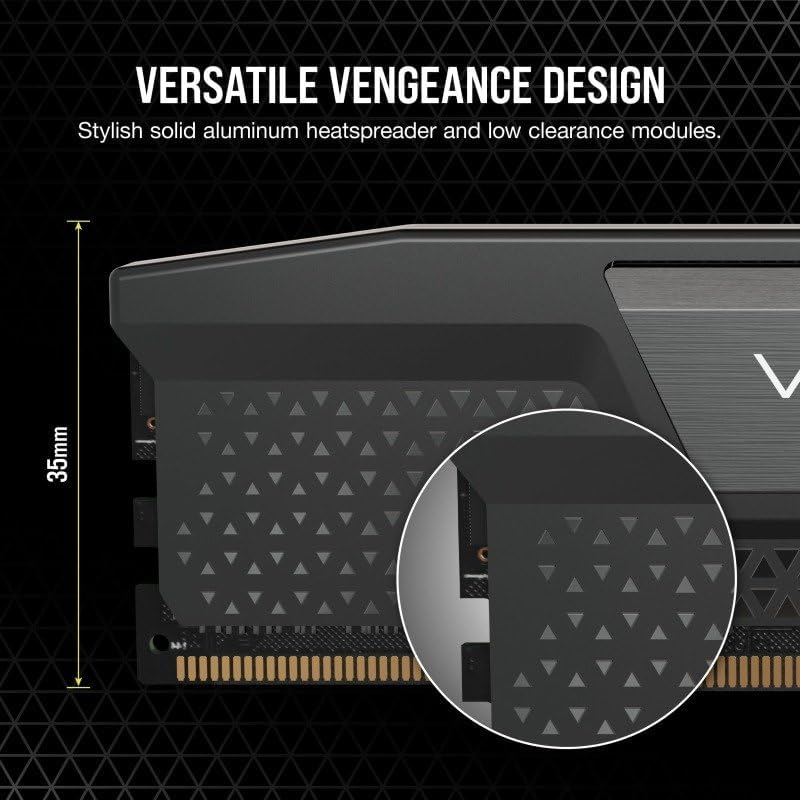 رم کورسیر VENGEANCE 16GB 8GBx2 5200MHz CL40 DDR5