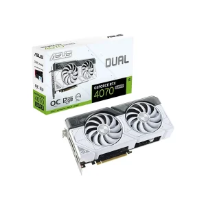 کارت گرافیک dual rtx 4070 super White