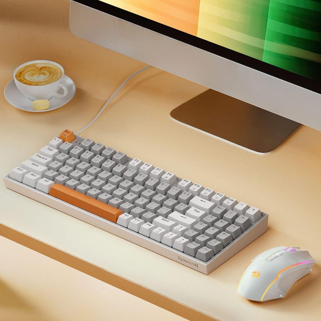 کیبورد مکانیکال گیمینگ ردراگون Kitava K636 WGO RGB