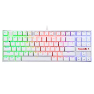 کیبورد مکانیکال گیمینگ ردراگون KUMARA K552 RGB White