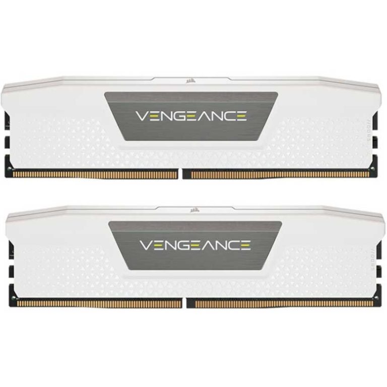 رم کورسیر VENGEANCE 32GB (16GBx2) 5200MHz DDR5 White