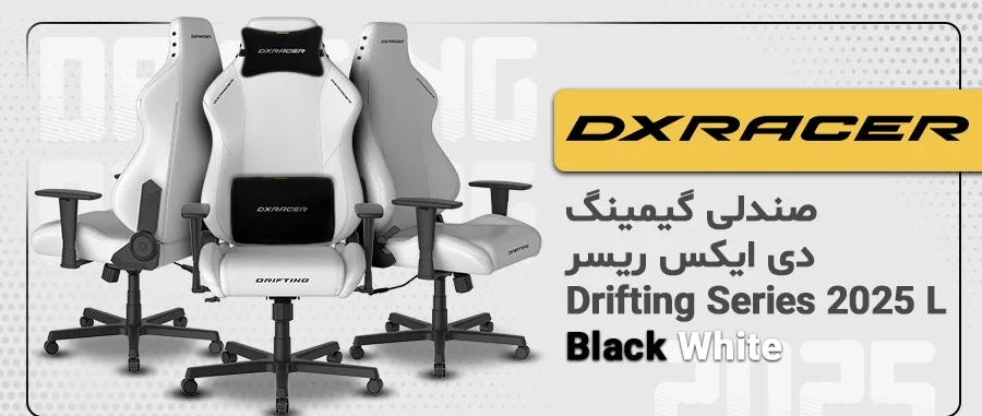 صندلی گیمینگ دی ایکس ریسر Drifting Series 2025 L White