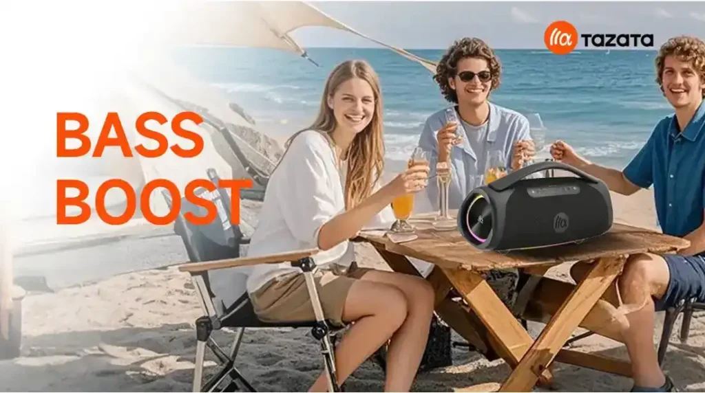 اسپیکر قابل حمل تازاتا BOOMBLAST MAXC Gray