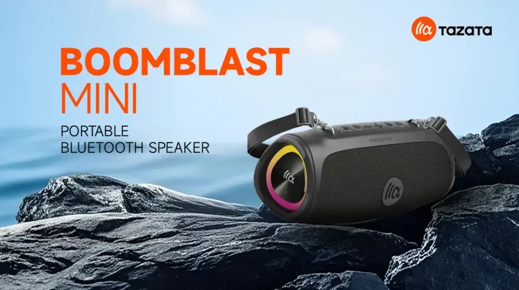 اسپیکر قابل حمل تازاتا BOOMBLAST MINI Black
