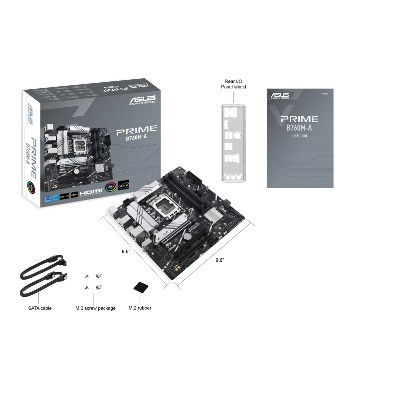 مادربرد ایسوس مدل PRIME B760M-A DDR5