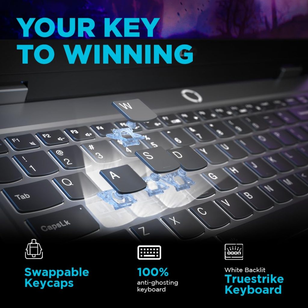 لپ تاپ لنوو مدل LOQ i5 12450HX 16GB 512SSD RTX2050