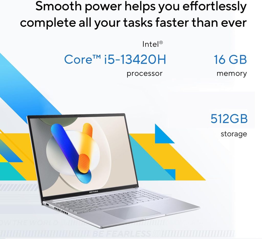لپ تاپ ایسوس مدل  R1502VA i5 13420H 16GB 512 SSD-INTEL-IPS