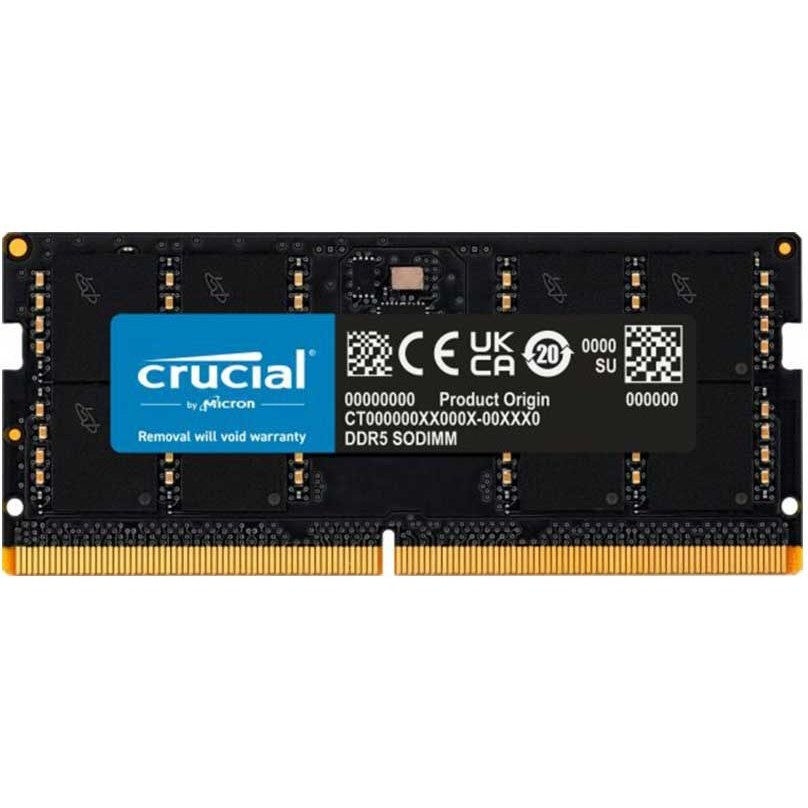 رم لپ تاپ کروشیال Single Channel CL46 5600MHz DDR5 8GB