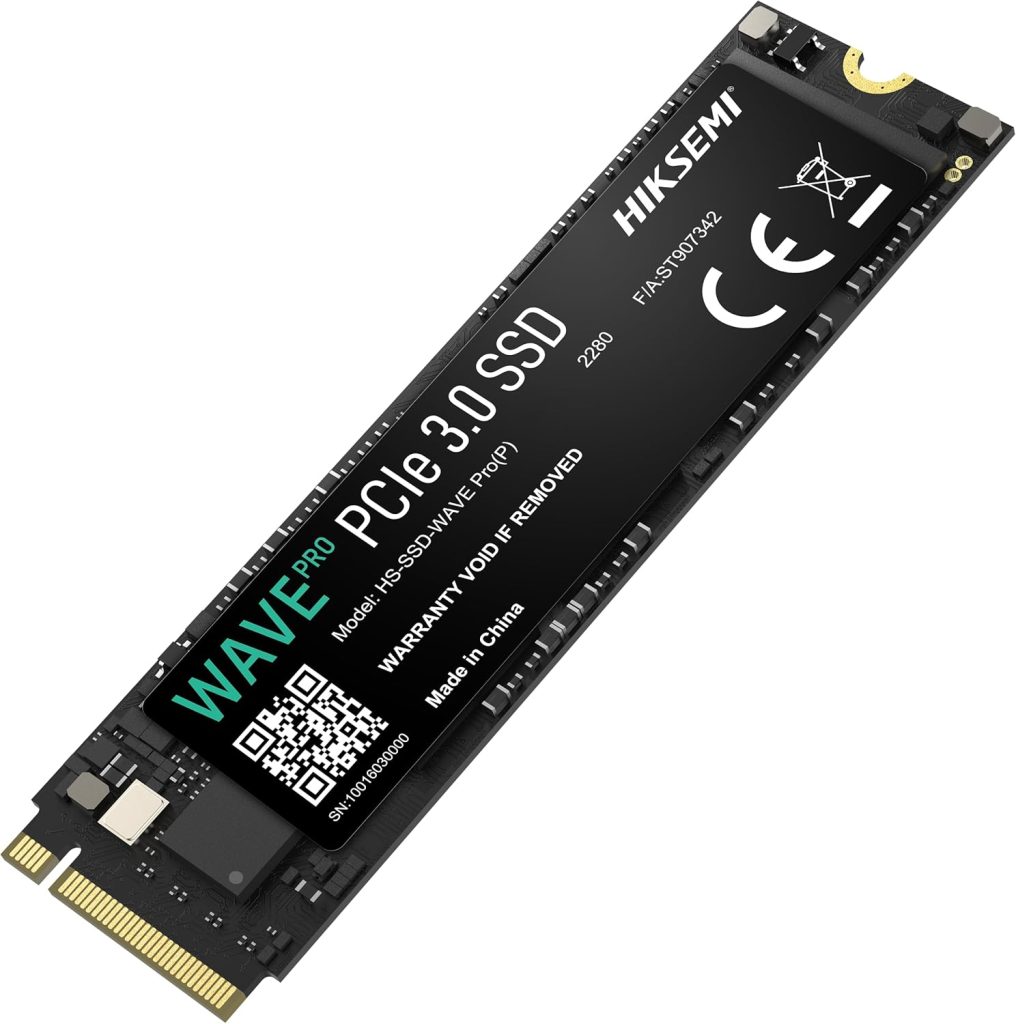 حافظه اس اس دی اینترنال هایک سمی مدل Wave P M.2 NVMe ظرفیت 512 گیگابایت