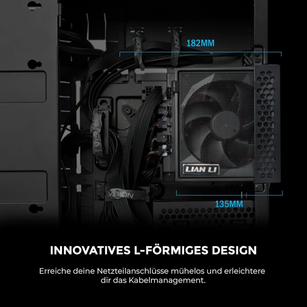 پاور 1200 وات لیان لی EDGE 1200 UK Black Full Modular