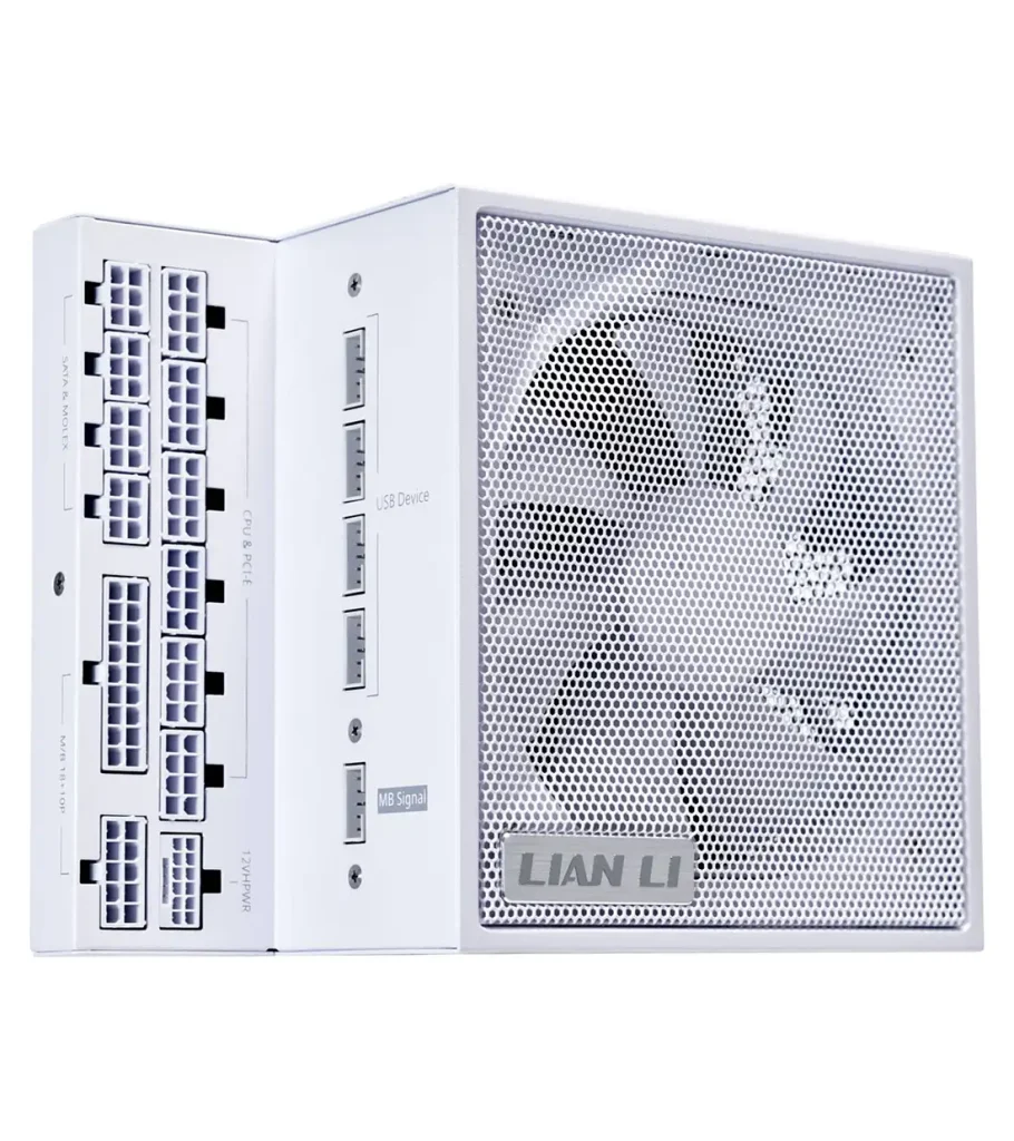 پاور 1000 وات لیان لی EDGE 1000 UK White Full Modular