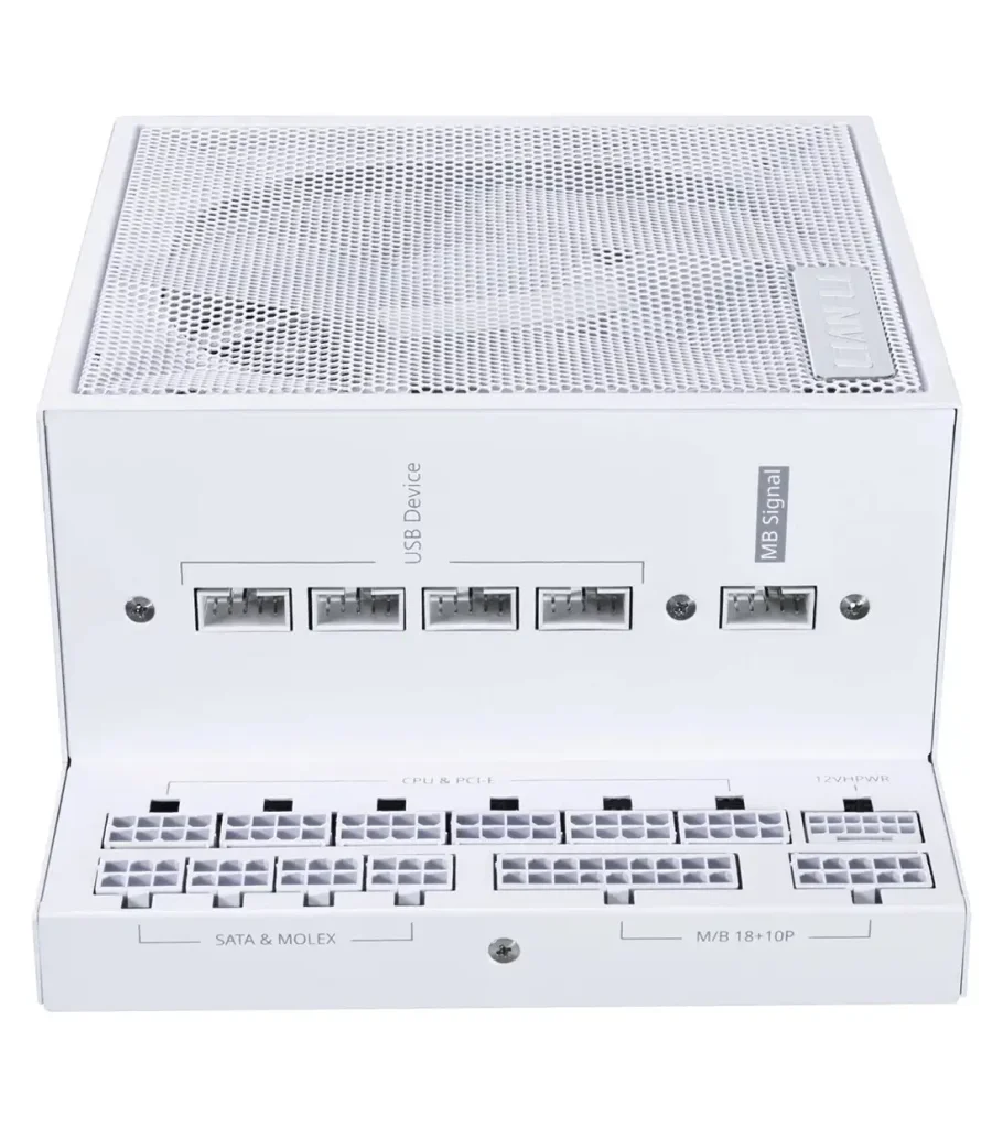 پاور 1000 وات لیان لی EDGE 1000 UK White Full Modular