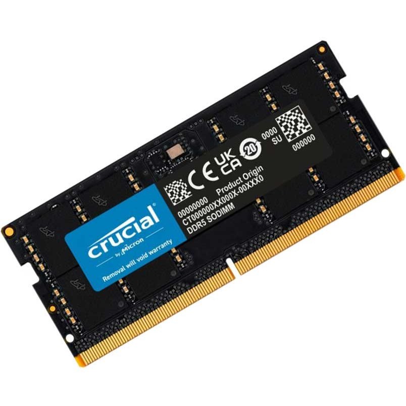 رم لپ تاپ کروشیال Single Channel CL46 5600MHz DDR5 8GB
