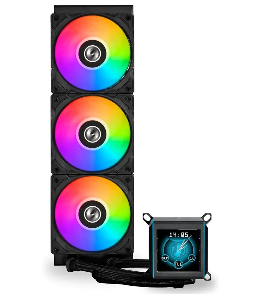 خنک کننده مایع پردازنده لیان لی GA II LCD 360 Black