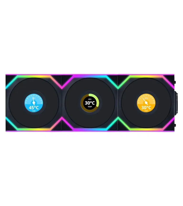 فن کیس لیان لی UNI FAN SL Wireless Black بسته 3 عددی