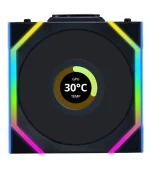 فن کیس لیان لی UNI FAN SL Wireless Black بسته 3 عددی