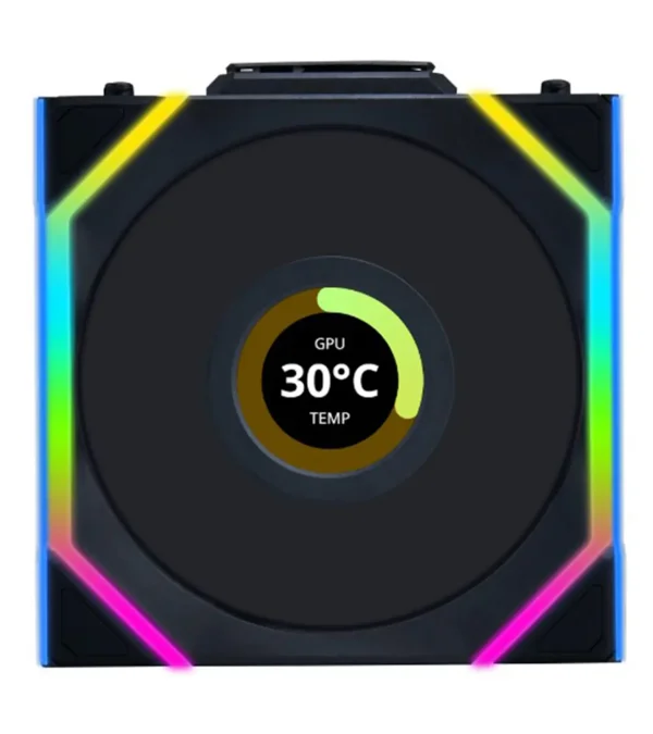 فن کیس لیان لی UNI FAN SL Wireless Black بسته 3 عددی