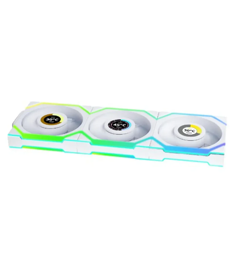 فن کیس لیان لی UNI FAN SL Wireless White بسته 3 عددی