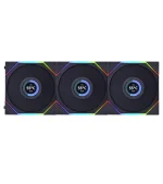 فن کیس لیان لی UNI FAN TL LCD Reverse Black بسته 3 عددی