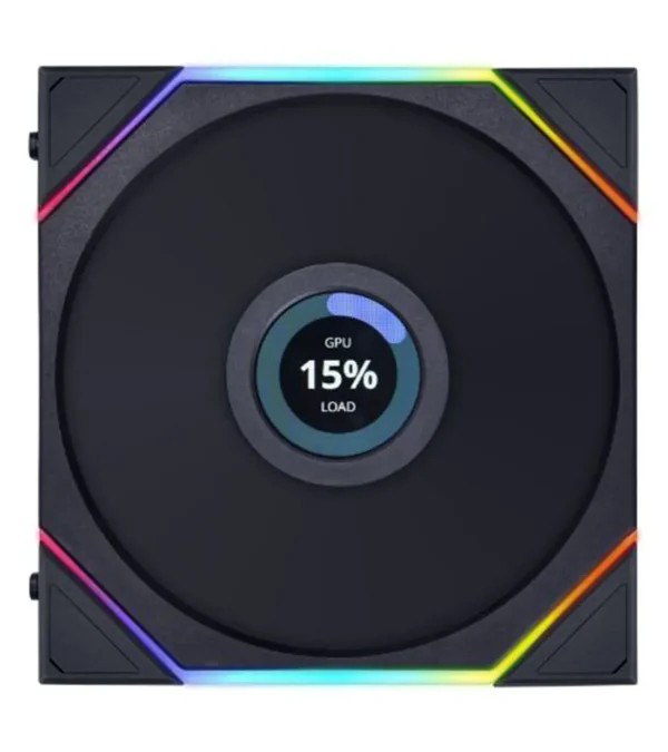 فن کیس لیان لی UNI FAN TL LCD Black بسته 3 عددی