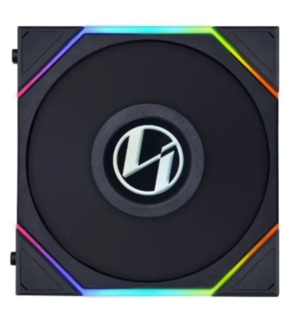 فن کیس لیان لی UNI FAN TL LCD Reverse Black بسته 3 عددی