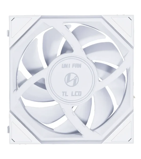 فن کیس لیان لی UNI FAN TL LCD Reverse White بسته 3 عددی