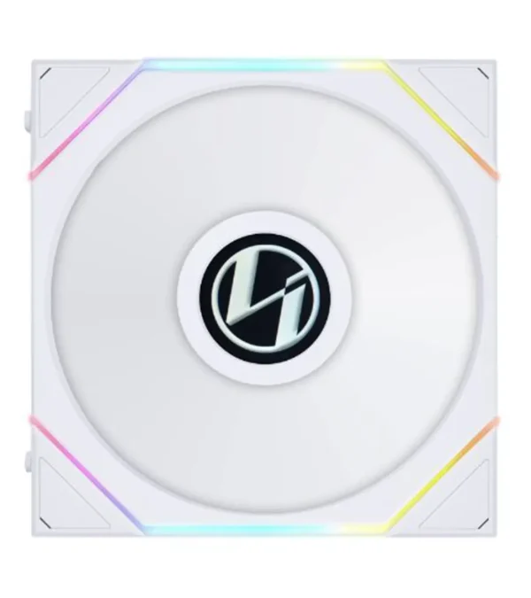 فن کیس لیان لی UNI FAN TL LCD Reverse White بسته 3 عددی