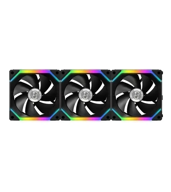 فن کیس لیان لی UNI Fan SL120 RGB Black بسته 3 عددی