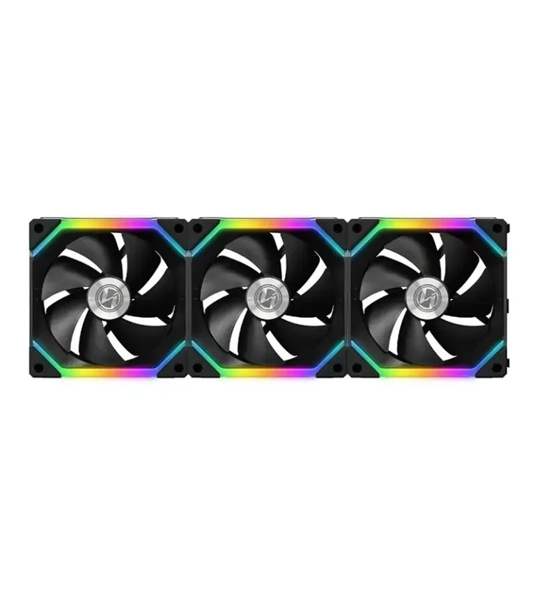 فن کیس لیان لی UNI Fan SL120 RGB Black بسته 3 عددی