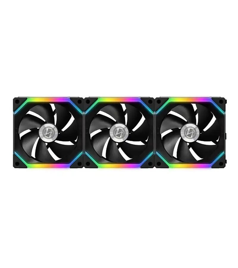 فن کیس لیان لی UNI Fan SL120 RGB Black بسته 3 عددی