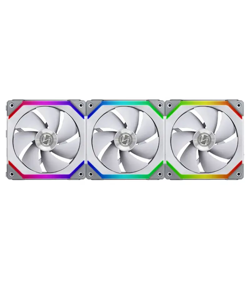 فن کیس لیان لی UNI Fan SL120 RGB White بسته 3 عددی