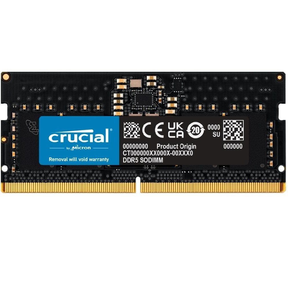 رم لپ تاپ کروشیال Single Channel CL46 5600MHz DDR5 32GB