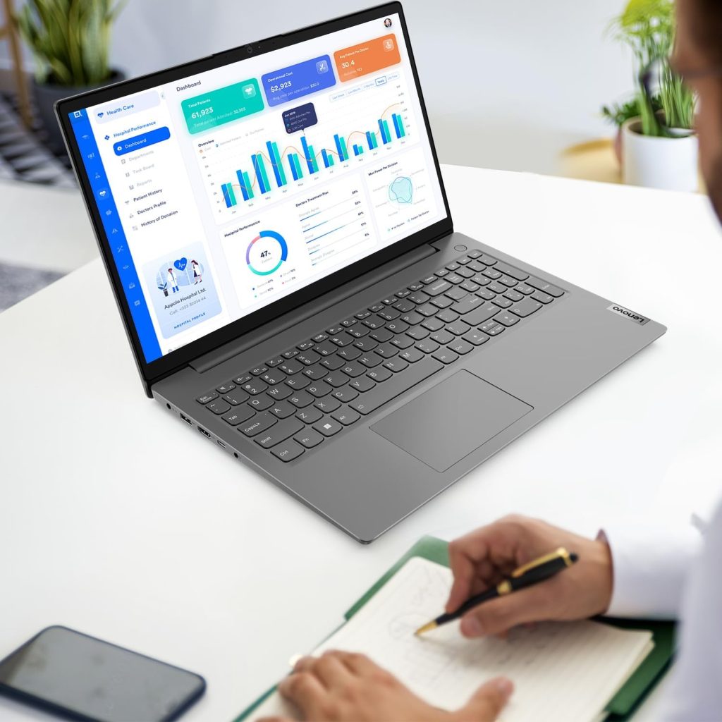 لپ تاپ لنوو مدل V15 i5 13420H 24GB 1TB SSD FHD