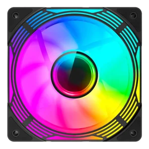 فن کیس گیم مکس FN12A-C8I-R Black