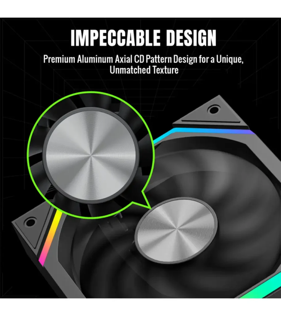 فن کیس گیم مکس FN12A-N2 Black