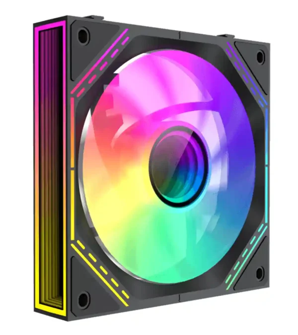 فن کیس گیمینگ گیم‌ مکس FN12A-S3I-R Black بسته 3 عددی