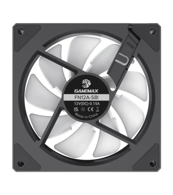 فن کیس گیم مکس FN12A-S8I Black