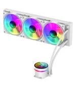 خنک کننده مایع پردازنده گیم مکس IceBurg 360 Infinity White