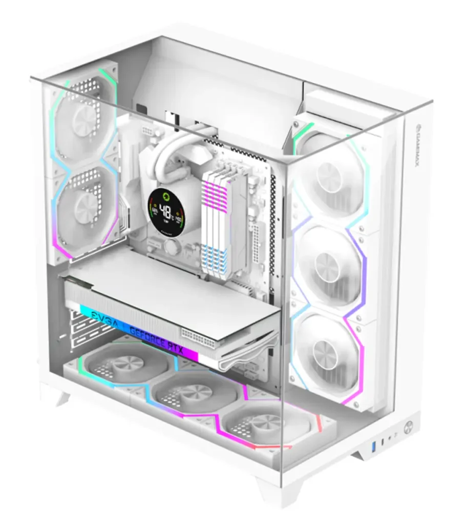 کیس گیمینگ گیم مکس Infinity Pro White
