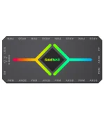 کنترل نورپردازی و سرعت فن گیم مکس V4.0 ARGB HUB PWM BK