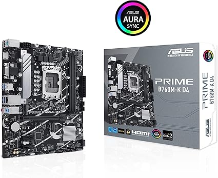 مادربرد ایسوس مدل PRIME B760M-K D4 DDR4