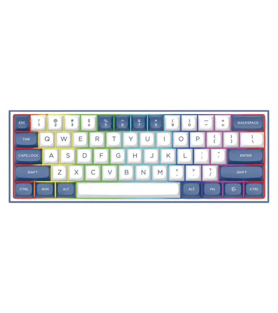 کیبورد بی سیم گیمینگ ردراگون ALCOR QMK K717 PRO