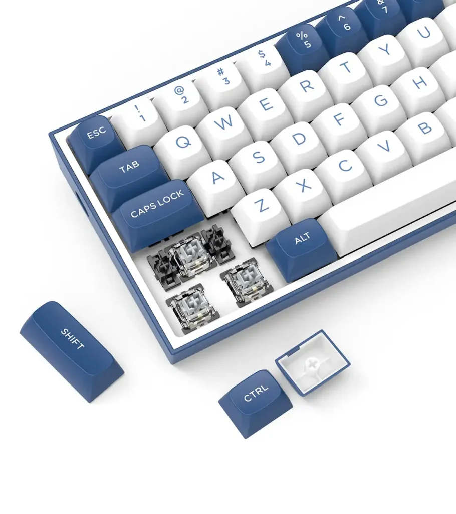 کیبورد بی سیم گیمینگ ردراگون ALCOR QMK K717 PRO