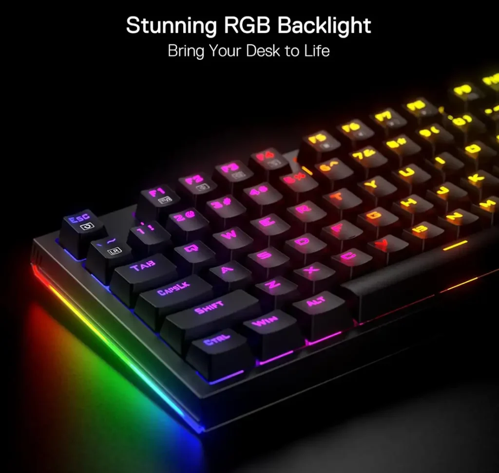 کیبورد مکانیکال گیمینگ ردراگون Argo K670 RGB