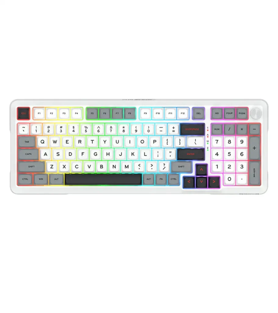 کیبورد بی سیم مکانیکال گیمینگ ردراگون BRAGI K688 WGL PRO